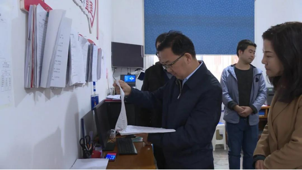 史邦俭到火烧店镇,马道镇调研_汉中市经济合作局